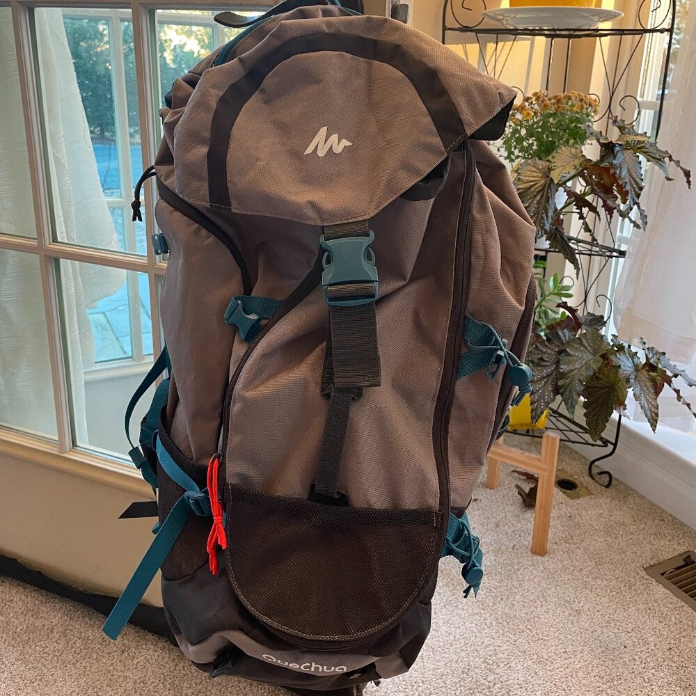 Quechua Travel Backpack 50L - Forclaz 50 Waterproof